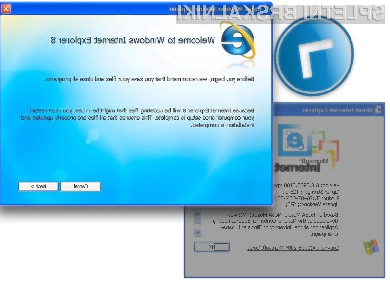 Ukinjamo podporo za Internet Explorer 6