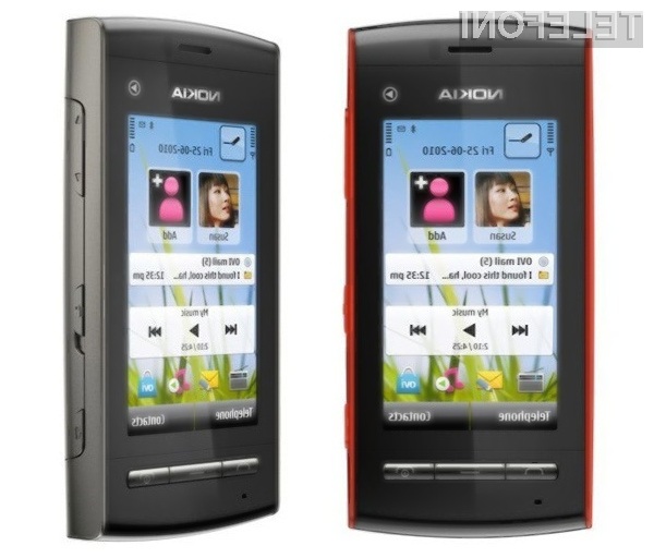 Mobilnik Nokia 5250 je glasbeno naravnan minimalist z dostopom do socialnih omrežij.