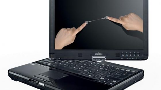 Fujitsujev konvertibilni prenosnik Lifebook TH700 z Microsoft® Touch paketom