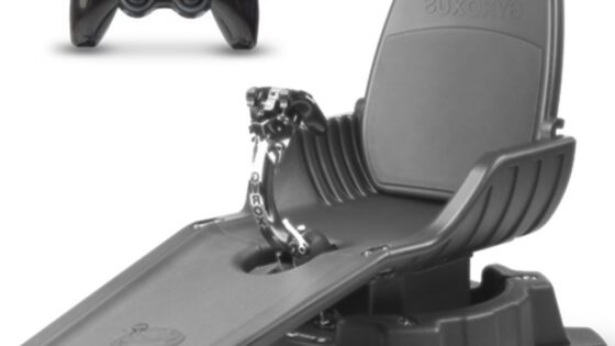 Igričarski stol X-Dream Gyroxus je več kot odličen pripomoček za igranje letalskih simulacij ali iger z avtomobili.