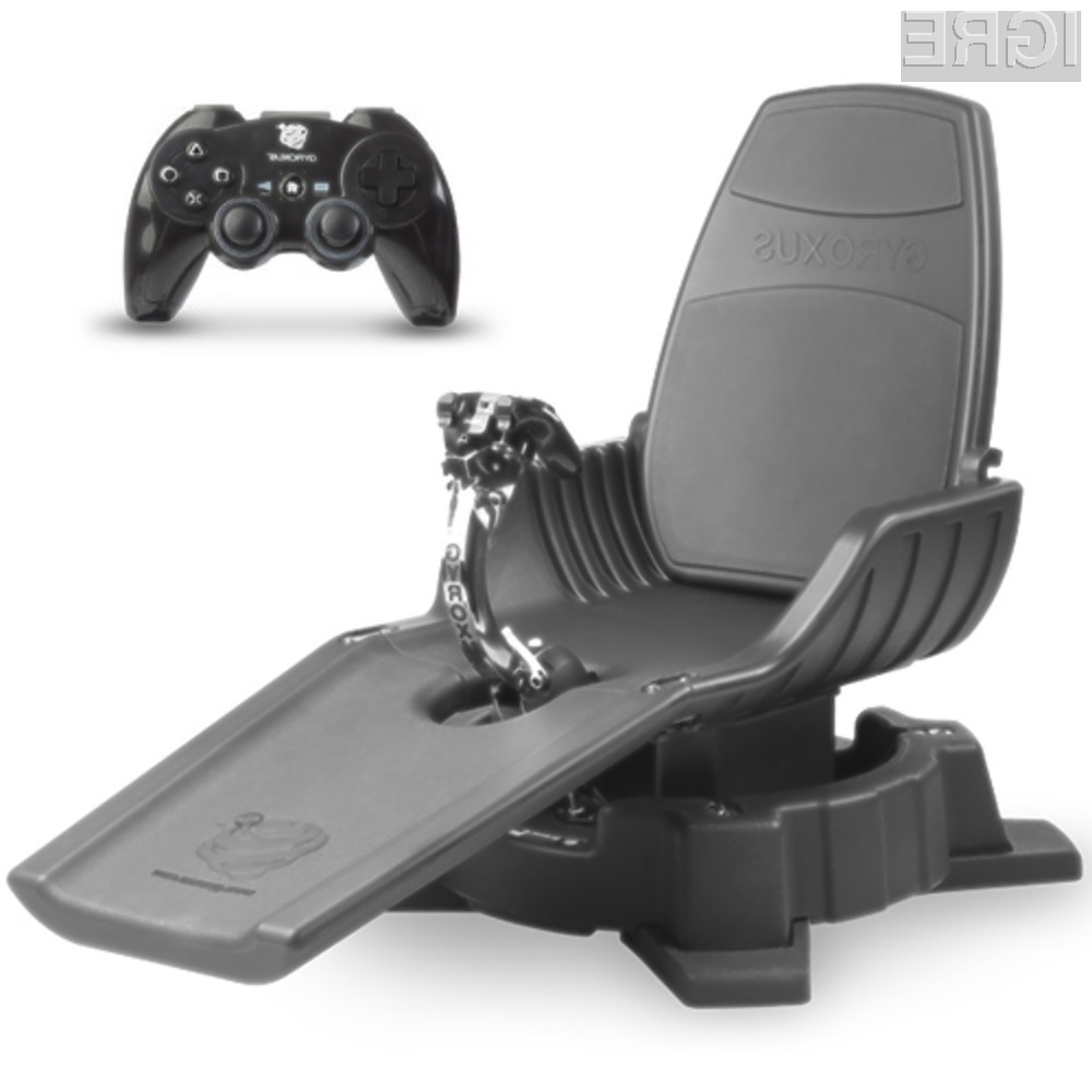 Igričarski stol X-Dream Gyroxus je več kot odličen pripomoček za igranje letalskih simulacij ali iger z avtomobili.