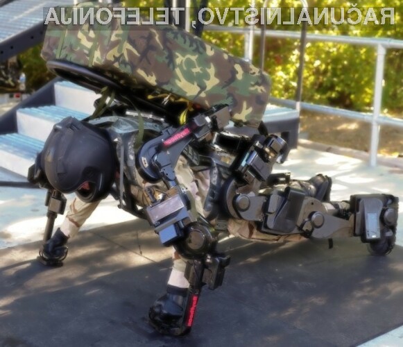 Robotska obleka naj bi vojakom precej olajšala vsakodnevna opravila na bojiščih!