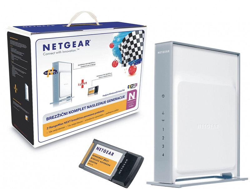 NETGEAR Brezžični N 300Mbps komplet