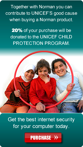 Z nakupom Normanovih izdelkov darujete 20 % vrednosti vašega nakupa v Unicefov program za zaščito otrok