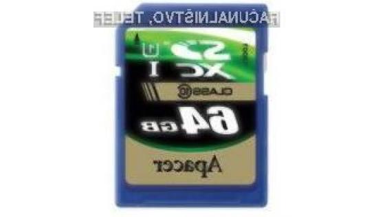 Apacer SDXC UHS-1-razred 10 64GB