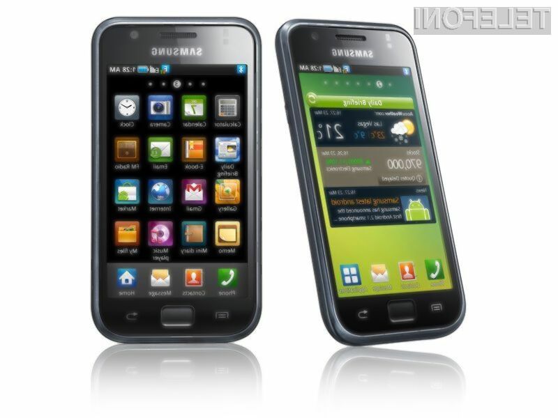 Samsung Galaxy S se lahko pohvali z najnovejšo različico operacijskega sistema Android.