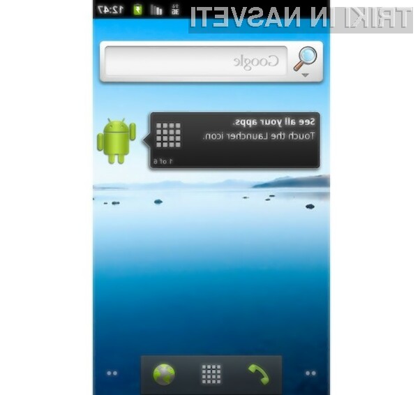 Mobilni operacijski sistem Android 2.3 Gingerbread se odlično prilega pametnim mobilnim telefonom.