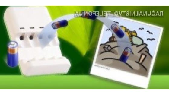 Polnilec izrabljenih alkalnih baterij
