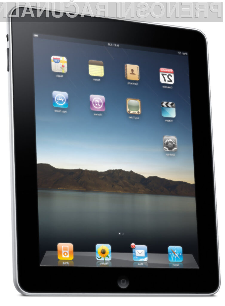 Tablični računalnik iPad 2 bo verjetno dobro prodajan Applov produkt.