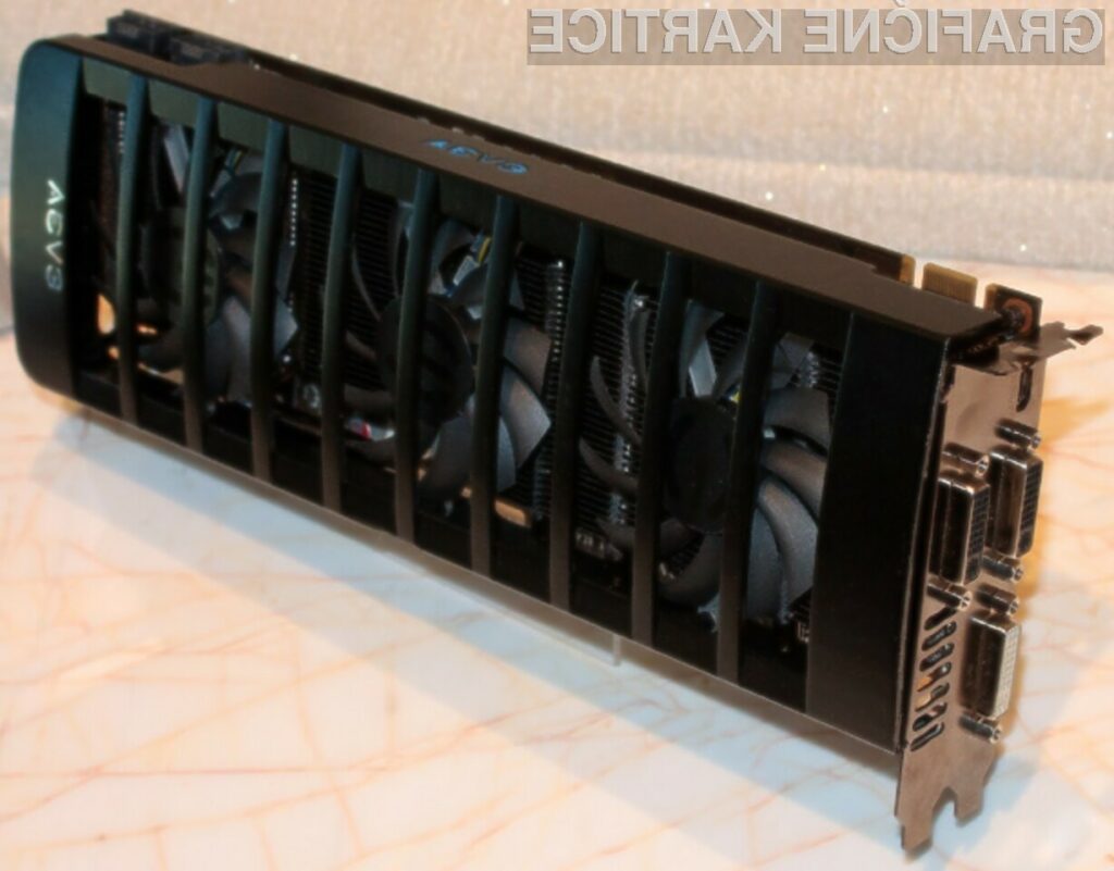 Zmogljivost grafične kartice EVGA GeForce GTX 560 X2 bomo le stežka izkoristili v celoti!