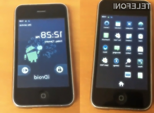 Android 2.3 Gingerbread se odlično prilega priljubljenemu mobilniku iPhone 3G.