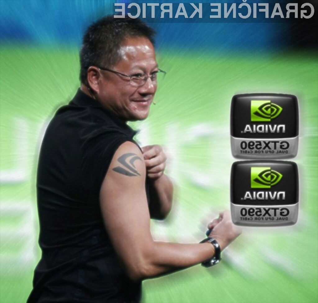 Nvidia stavi vse svoje karte na GeForce GTX 590!