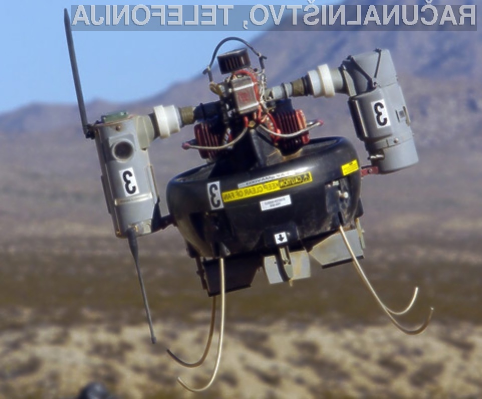 Vojaško brezpilotno vozilo T-Hawk je odporno tako na visoke temperature kot radioaktivnost.
