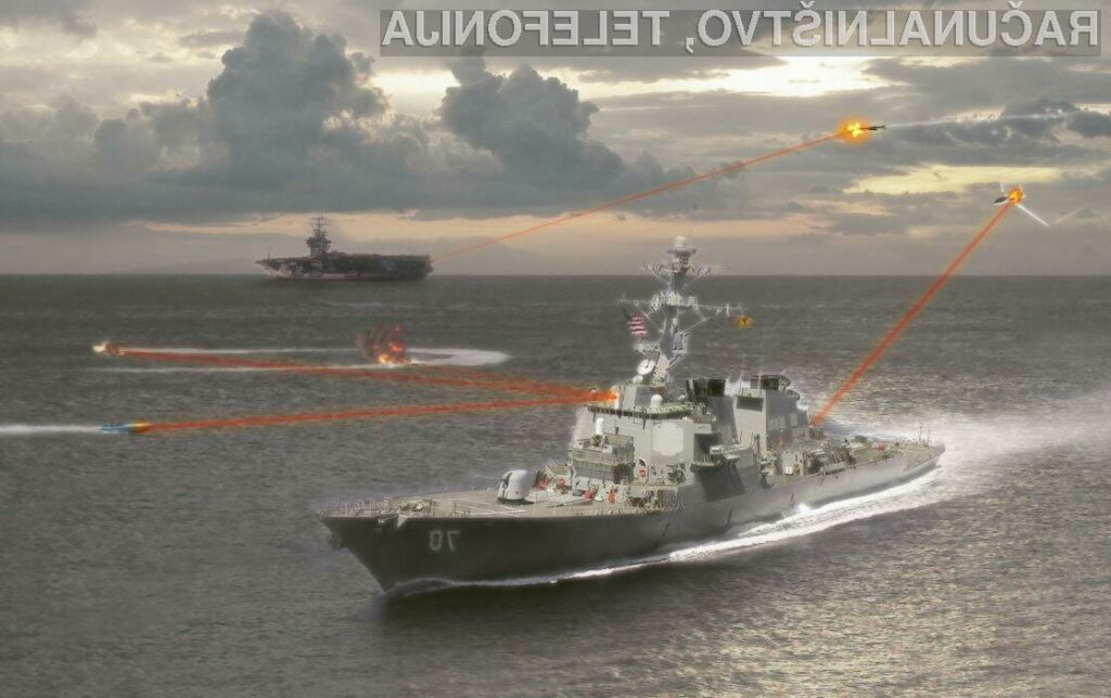 Ameriška mornarica je uspešno preizkusila Maritime Laser Demonstrator, ki so ga razvili v podjetju Northrop Grumman.
