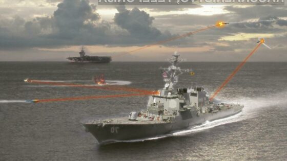 Ameriška mornarica je uspešno preizkusila Maritime Laser Demonstrator, ki so ga razvili v podjetju Northrop Grumman.
