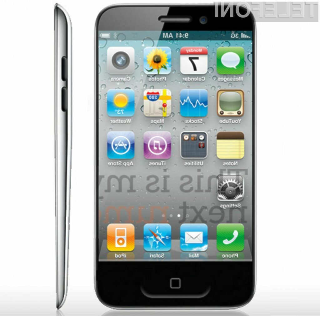 Mobilni telefon Apple iPhone 5 naj bi bil oblikovno precej bolj dovršen kot njegov predhodnik.