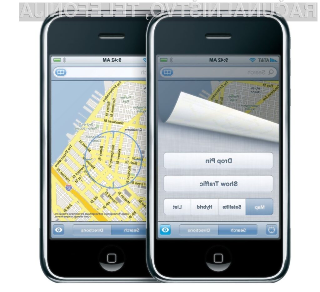 Le zakaj Apple potrebuje lokacijske podatke uporabnikov svojih mobilnih naprav?