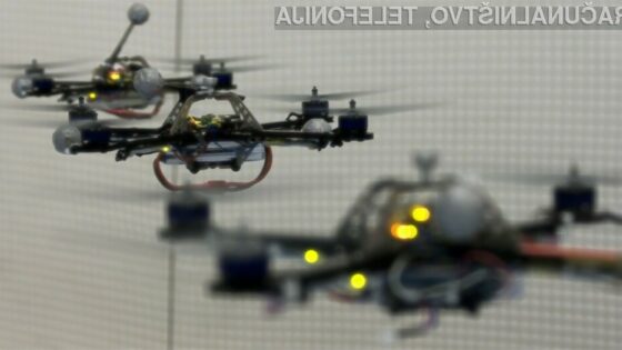 Švicarski raziskovalci so predstavili robote, ki poleg lebdenja v zraku hkrati zmorejo igrati še tenis.