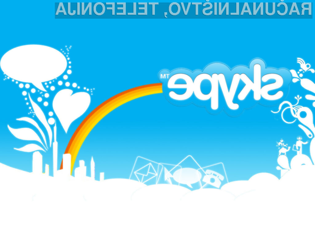 Od danes naprej bo ob programski opremi Skype logotip Microsofta, ki je omenjeno programsko opremo kupil za kar 8,5 milijard ameriških dolarjev.