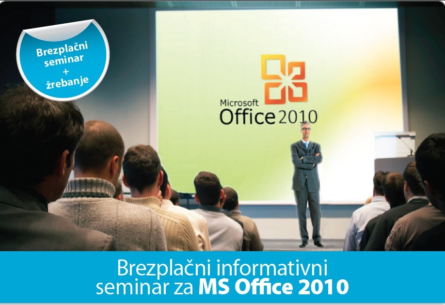 Brezplačni informativni seminar MS Office 2010