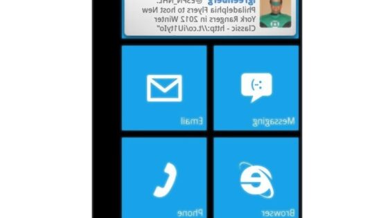 Grafični vmesnik Windows Phone 7 se odlično prilega mobilnikom Android.