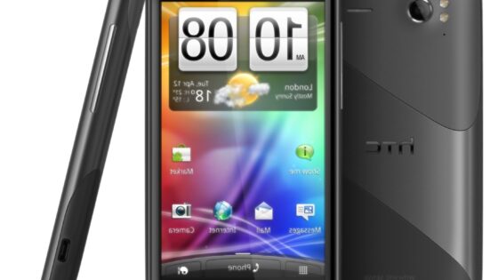 V tem trenutku najbolj popularen HTC-jev mobilnik je Sensation (na sliki).