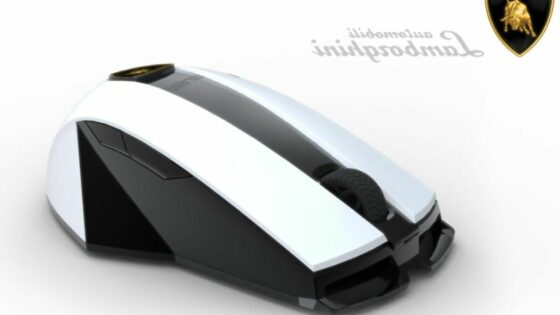 Asusova miška WX-Lamborghini bo na voljo v kombinaciji črne in bele barve in dizajnom, ki se prav gotovo zgleduje po Lamborhinijevem modelu avtomobila z oznako S.