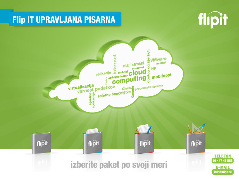 Flip IT je storitev v oblaku za majhna in srednja podjetja