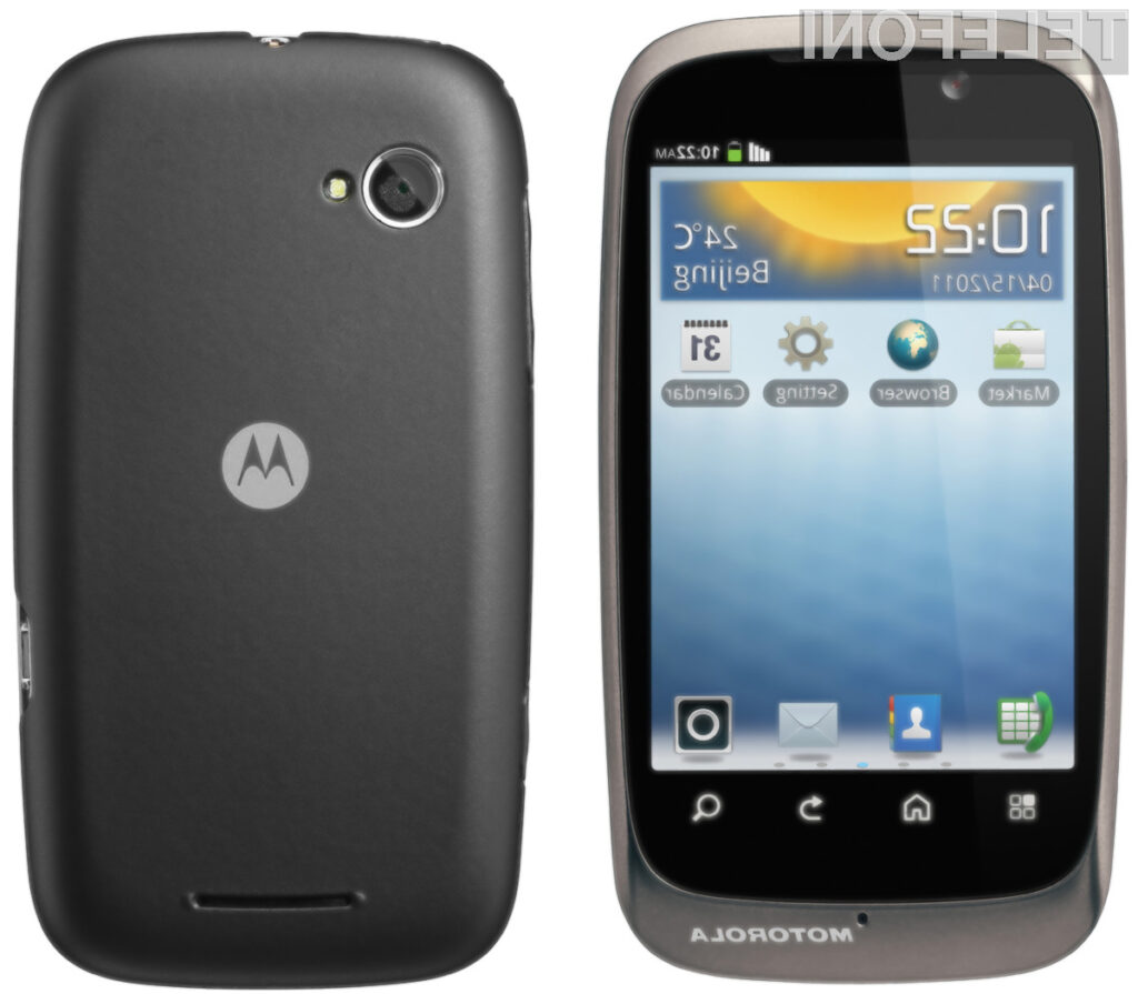 Motorola ponuja telefone za bolj ter manj zahtevne potrošnike.