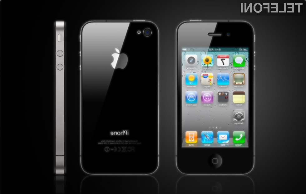 Mobilnik iPhone 4 (na sliki) bo veliko lastnikov zamenjalo z novim iPhonom 5.