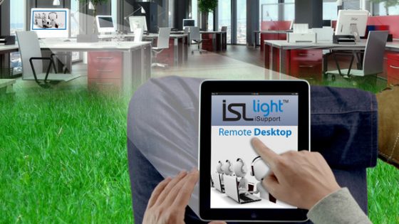 ISL Light iOS: dostop do oddaljenega računalnika z iPada