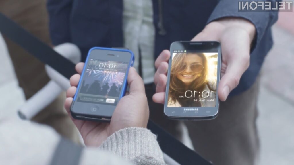 Galaxy S II ima občutno večji zaslon kot iPhone 4S.
