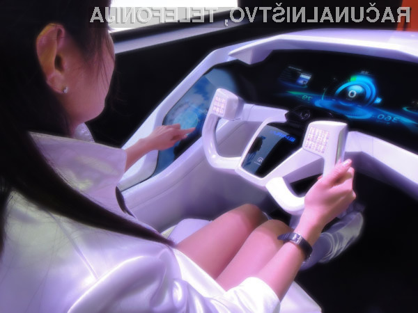 Namesto običajnih stranskih ogledal električni avtomobil  Mitsubishi Electric EMIRAI uporablja kar bočne kamere.