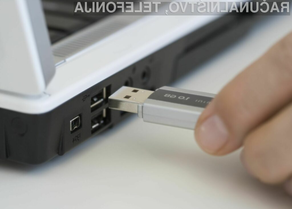 Ali skrbite za varnost vaših podatkov na pomnilniških ključih USB?