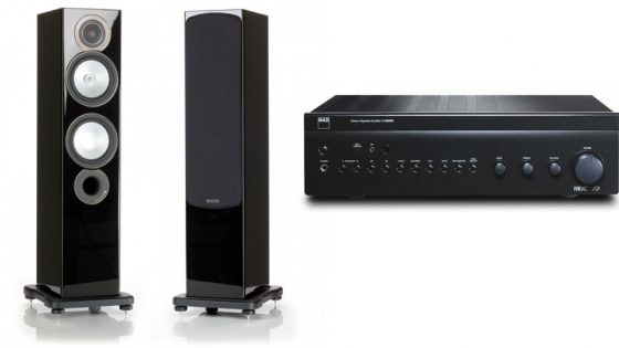 NAD C 356BEE in Monitor Audio RX6