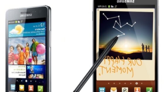 Pametnih mobilnih telefonov Galaxy S2 in Note bosta z nadgradnjo postala še boljša!