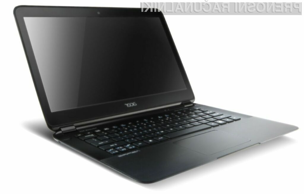 Acer Aspire S5 je 13,3 palčni prenosnik, čigar debelina znaša zgolj centimeter in pol.