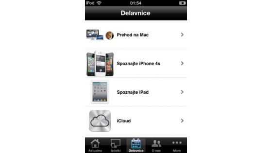Aplikacija iSpot za iPod touch in iPhone