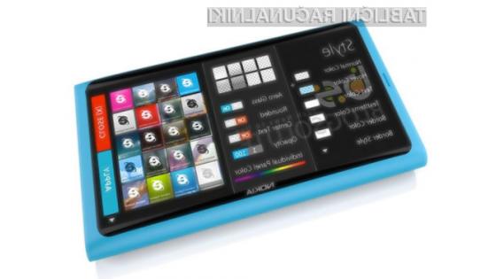 Nokiin tablični računalnik naj bi bil precej podoben mobilnemu telefonu Lumia 800.