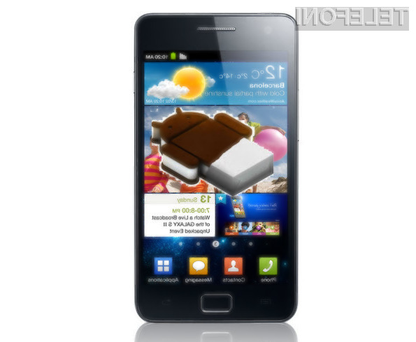 Android 4.0 Ice Cream Sandwich se več kot odlično prilega mobilnikoma Samsung Galaxy S2 in Galaxy Note.