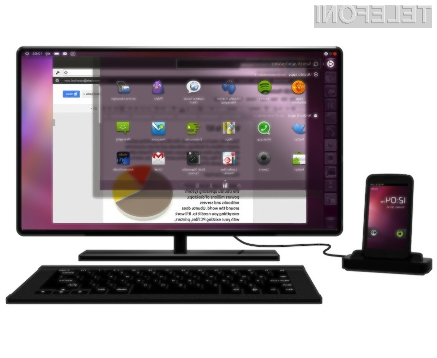 Ubuntu se bo več kot odlično prilegal pametnim mobilnim telefonom Android.