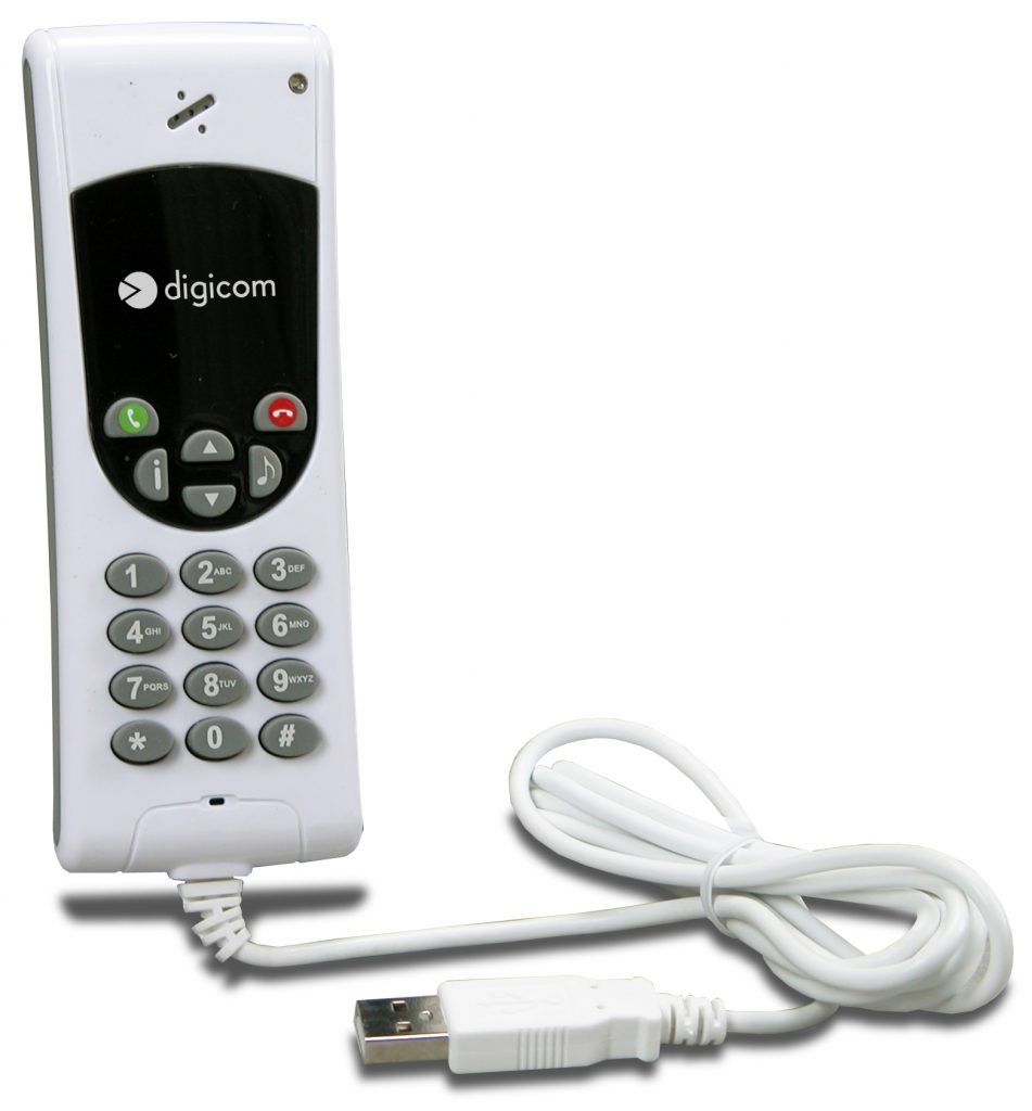 SKYTEL:  Telefon USB 2.0 za Skype s tipkovnico