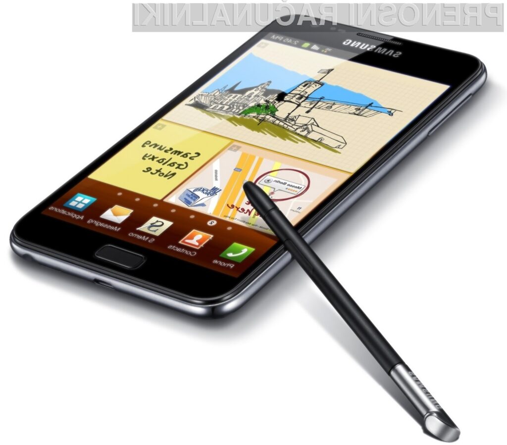 Priljubljenost naprave Galaxy Note je verjetno presenetila tudi podjetje Samsung.
