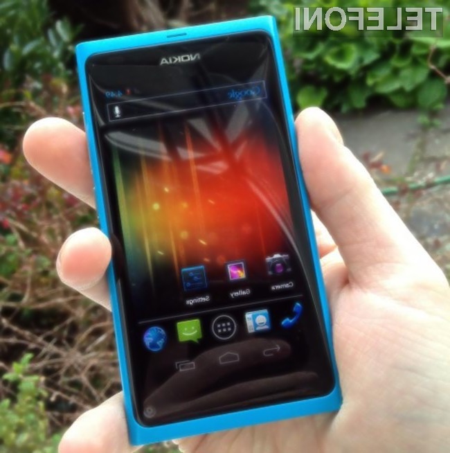Glede na odsotnost fizičnih tipk, je Nokia N9 idealen kandidat za operacijski sistem Android.
