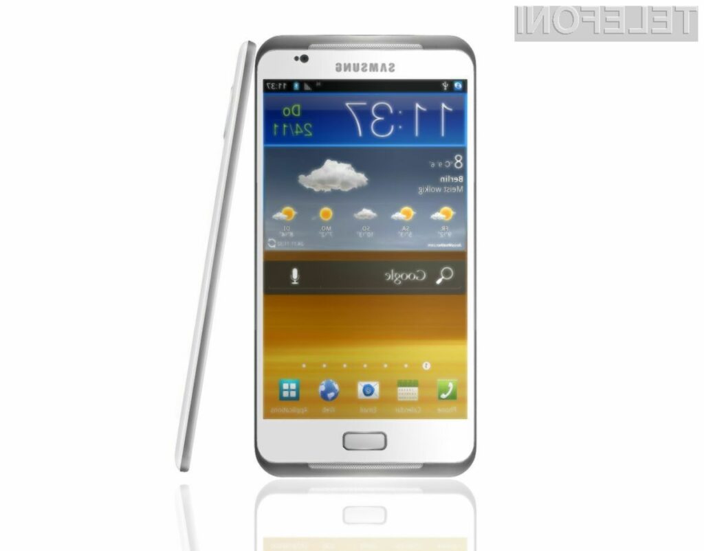 Galaxy S III bi lahko imel 4,8-palčni zaslon, ki bi ga obdajal izjemno tanek rob ohišja.