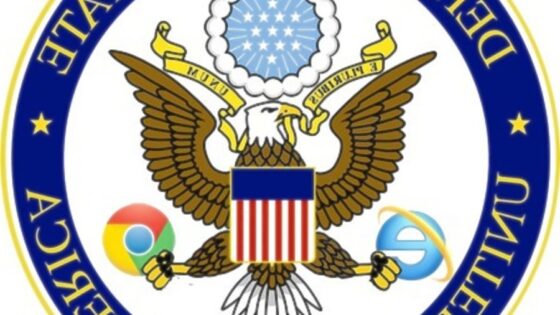 Spletni brskalnik Google Chrome je pridobil zaupanje ameriškega zunanjega ministrstva.
