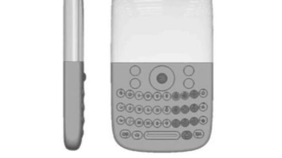 Računalniški prototip prvega Googlovega pametnega mobilnega telefona Android.