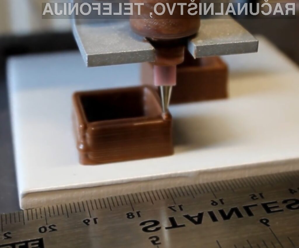 Tiskalnik Choc Creator Version 1 nam bo omogočil, da bomo lahko tiskali čokolade po lastnem okusu in obliki.