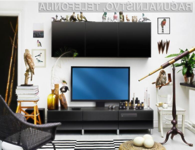 Novo pohištvo podjetja IKEA je oblikovno povsem skladno z elektronskimi napravami!