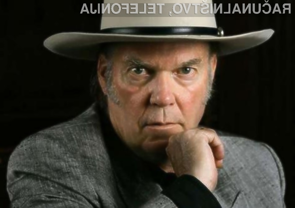 Rokerski veteran Neil Young bo naredil vse, da bo glasbeni format mp3 dobil dostojnega naslednika.